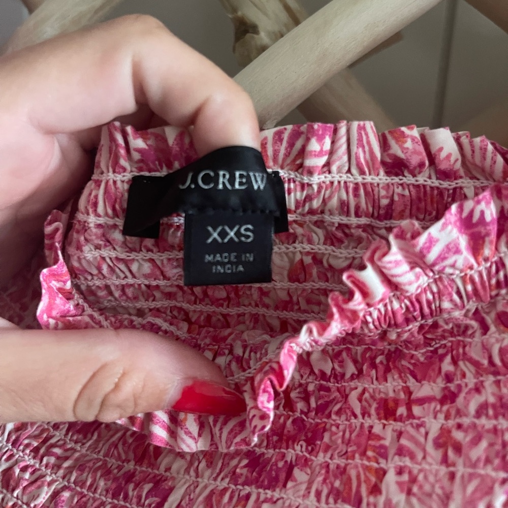 ✨SOLD✨ NWOT! J. CREW Paisley Puff Sleeve Dress - Picture 5 of 14